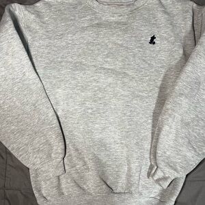 Vintage 90s Walt Disney Mickey Mouse Gray Crewneck‎ Sweater